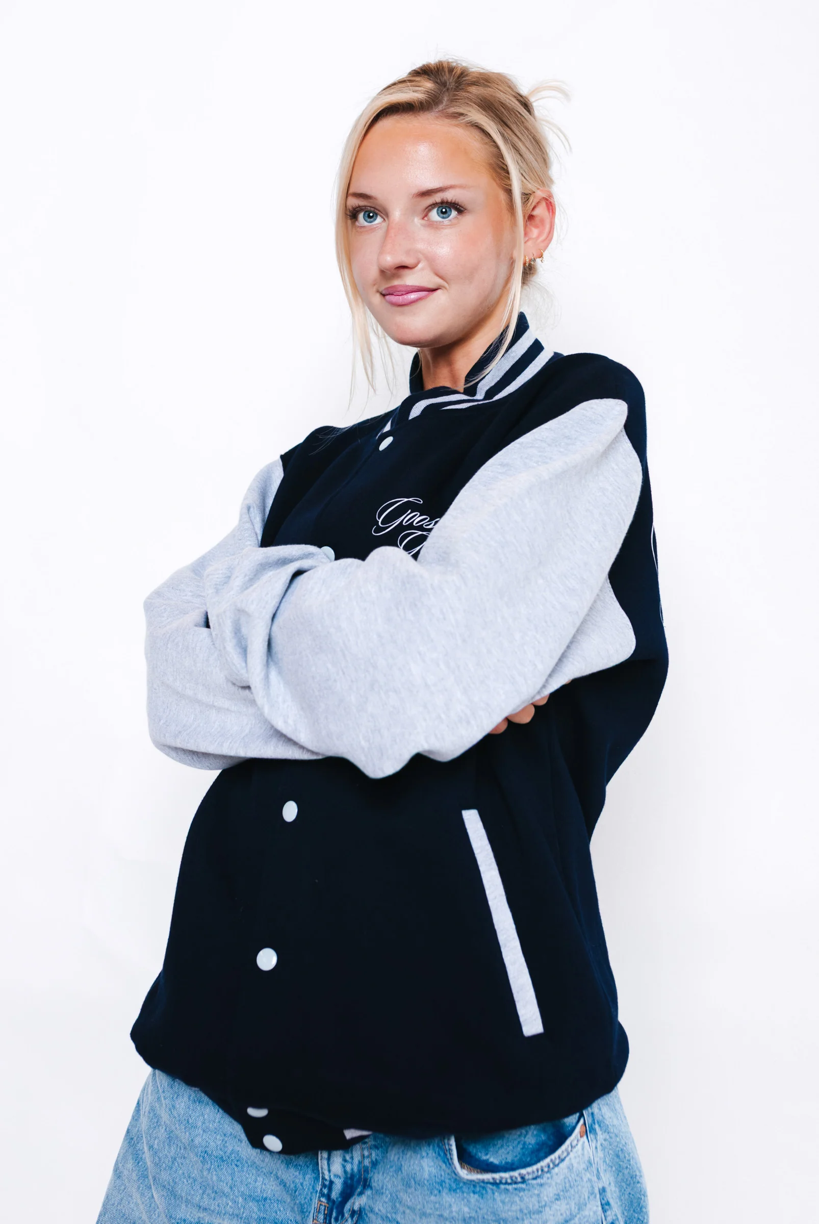 Guild Bomber Jacket - Navy - Image 5