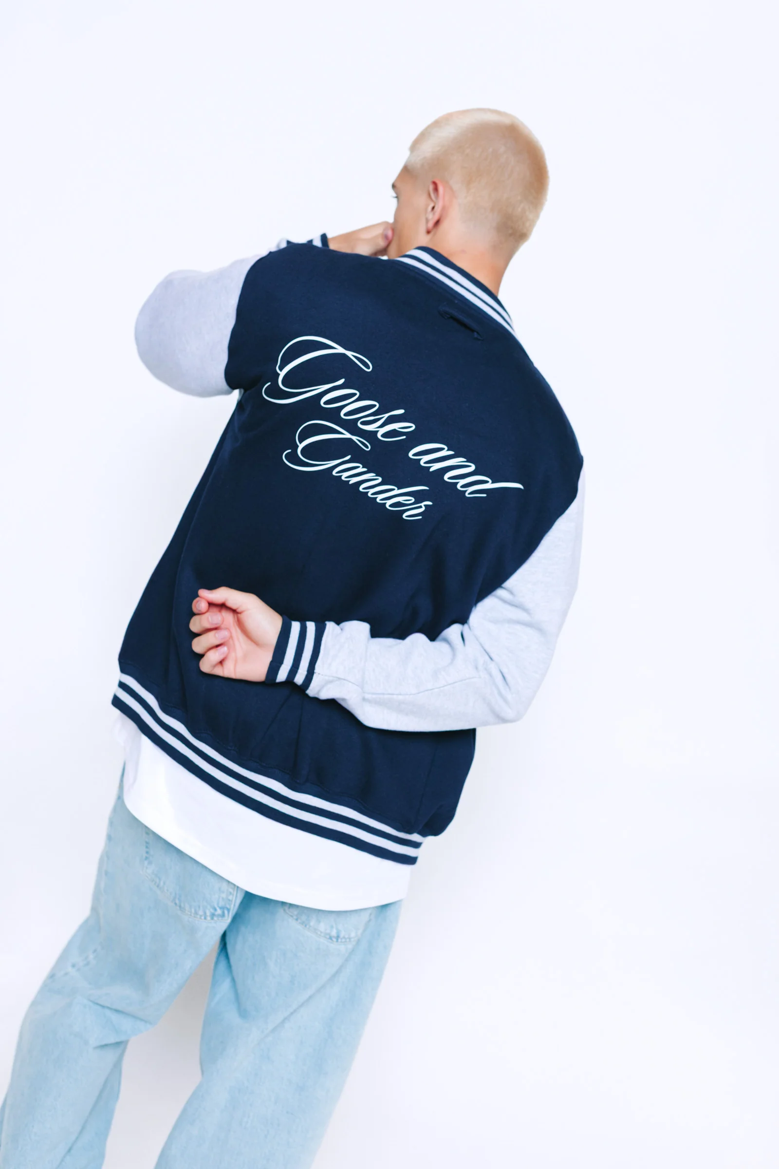 Guild Bomber Jacket - Navy - Image 7