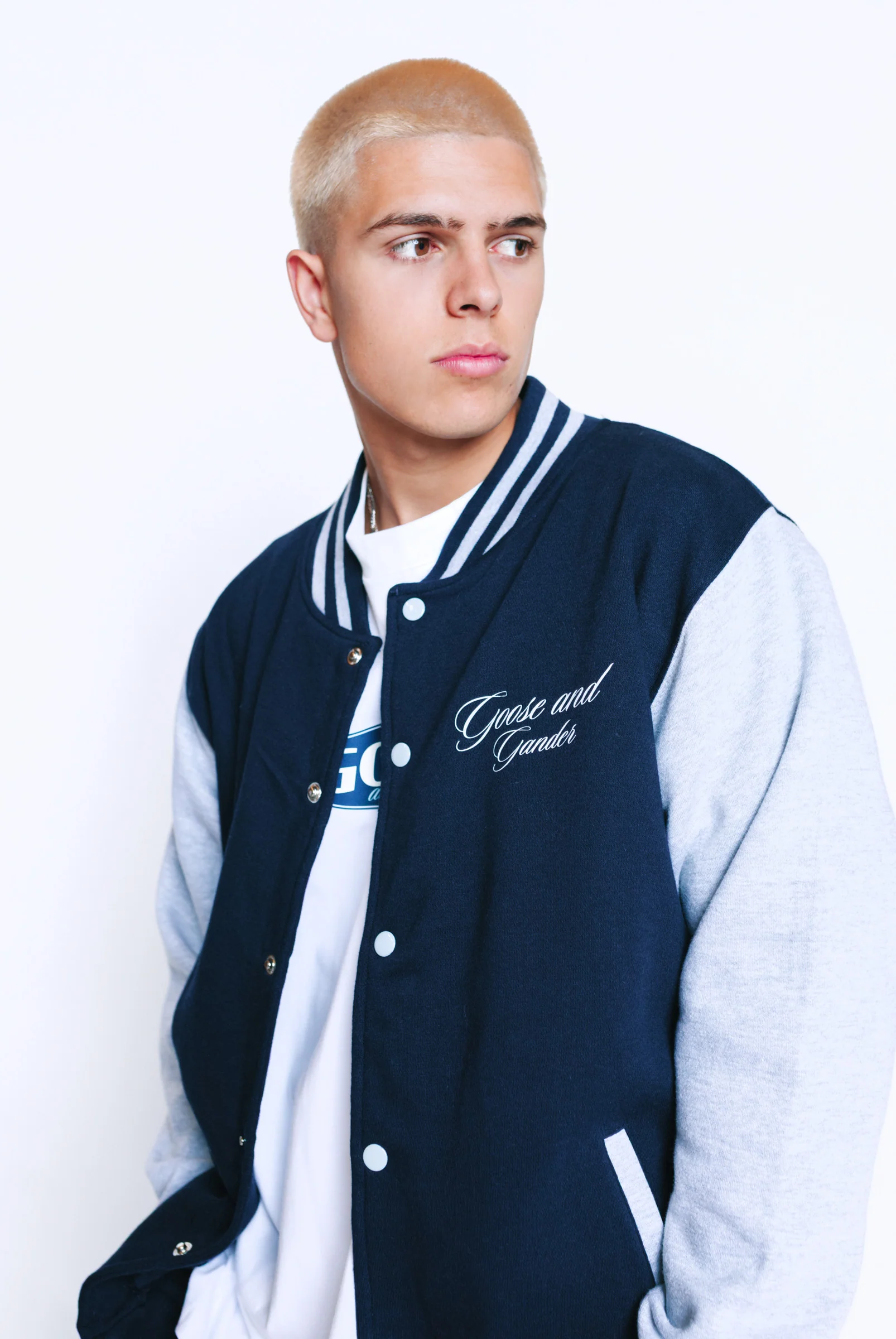 Guild Bomber Jacket - Navy - Image 8